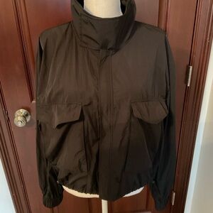 Yogalicious Cropped Windbreaker Jacket. Sz. Large